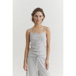 Basic Apparel - Arense Strap Top - Light Grey Mel