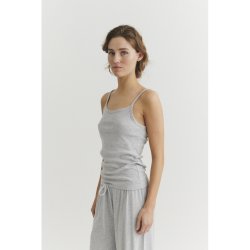 Basic Apparel - Arense Strap Top - Light Grey Mel