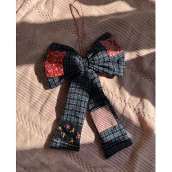 Sissel Edelbo - Stor Sljfe - Blue Checks