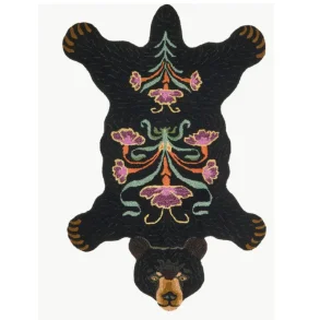 Doing Goods - Blomstrende Sortbjrn Tppe - Stor