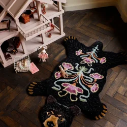 Doing Goods - Blomstrende Sortbjrn Tppe - Stor