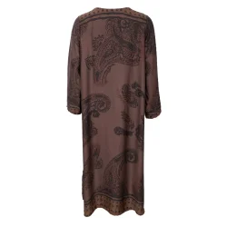 Black Colour - Jasmine Lang Kjole - Coffee