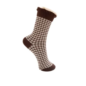Black Colour - Lumina Strmper - Coffee Checkered - Onesize