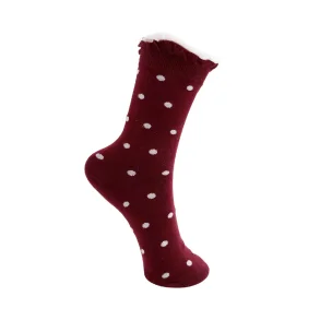 Black Colour - Lumina Strmper - Wine w. Dots - Onesize