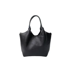 Black Colour - Isolde Leather Taske - Black - Onesize