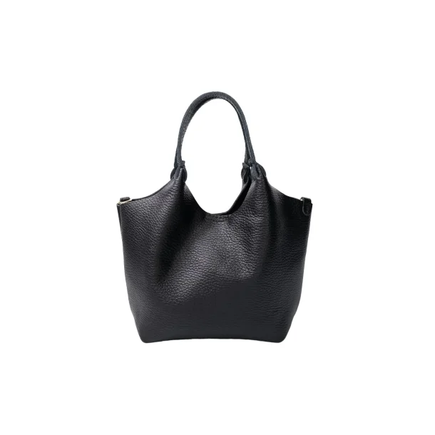 Black Colour - Isolde Leather Taske - Black - Onesize