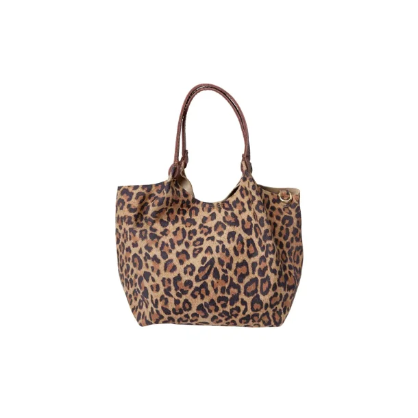 Black Colour - Isolde Leather Taske - Leo - Onesize