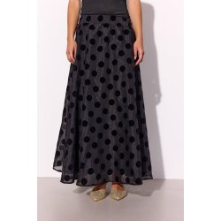 Hunkn - Bobby Lang Nederdel - Black w/dots