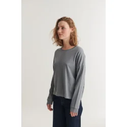 Basic Apparel - Boni LS T-Shirt - Poppy Seed