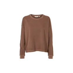Basic Apparel - Boni LS T-Shirt - Fondue fudge