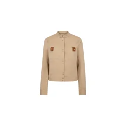 Mos Mosh - Briella Tenca Jakke - Sesame 