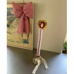 Sissel Edelbo - Kalenderlys - Pink Stripes - Onesize