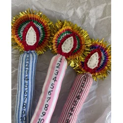 Sissel Edelbo - Kalenderlys - Pink Stripes - Onesize