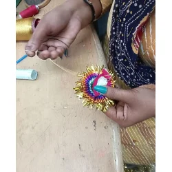 Sissel Edelbo - Kalenderlys - Pink Stripes - Onesize