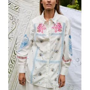 Sissel Edelbo - Camma skjorte - Snow white