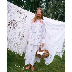 Sissel Edelbo - Camma skjorte - Snow white