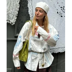 Sissel Edelbo - Camma skjorte - Snow white