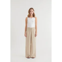Basic Apparel - Carina Bukser - Natural Melange