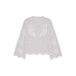 Sissel Edelbo - Cecilie Skjorte - Purple Stripes