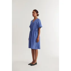Basic Apparel - Chane kjole - Sodalite blue
