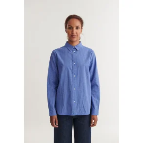 Basic Apparel - Channe Skjorte - Sodalite Blue