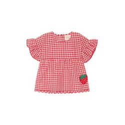 Sissel Edelbo - Charlene mini top - Red Checks