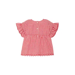 Sissel Edelbo - Charlene mini top - Red Checks