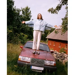 Sissel Edelbo - Christer jakke - Denim 