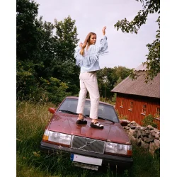 Sissel Edelbo - Christer jakke - Denim 