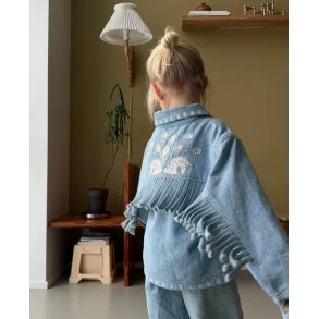 Sissel Edelbo - Christer mini jakke - Denim