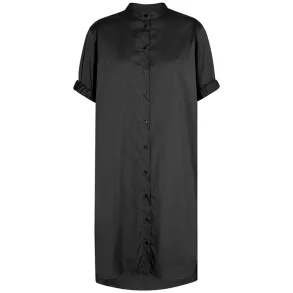 Mos Mosh - Arleth SS Linen kjole - Black