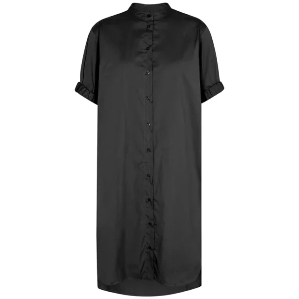 Mos Mosh - Arleth SS Linen kjole - Black