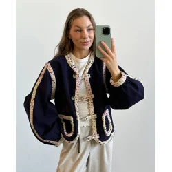 Sissel Edelbo - Como Jakke - Navy - Onesize