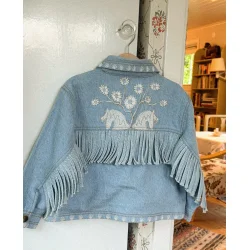 Sissel Edelbo - Christer mini jakke - Denim