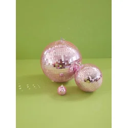 Rice - Discokugle - Pink - Stor