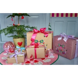 Rice - Discokugle - Pink - Stor