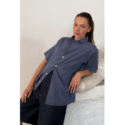 Boii - Camilla Skjorte - Water Stripe
