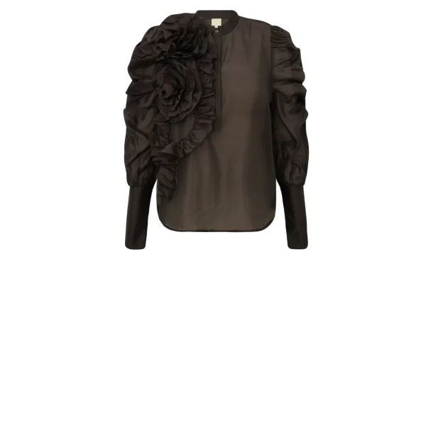 Gossia - Devine Blouse - Coffee