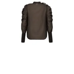 Gossia - Devine Blouse - Coffee