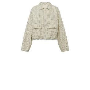 Gossia - Dove Jakke - Creme Black Dots