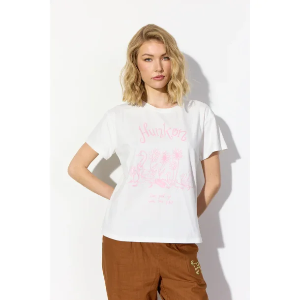 Hunk�n - Duckling T-shirt - Pink Duck