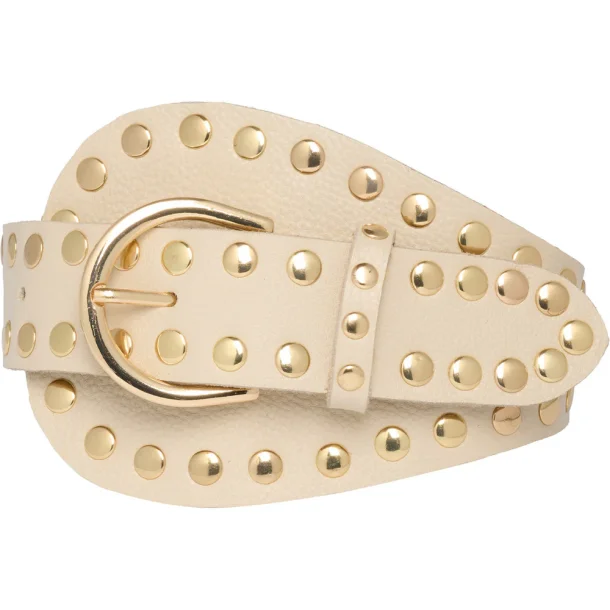 Tim &amp; Simonsen - Dunja Stud B�lte - Off White/Gold