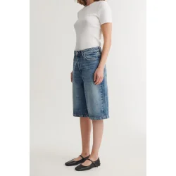 Basic Apparel - Ea Shorts - Stone Washed Denim