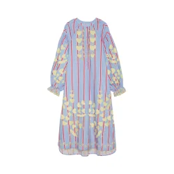 Sissel Edelbo - Elisabeth kjole - Bluebell stripes