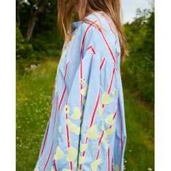 Sissel Edelbo - Elisabeth kjole - Bluebell stripes