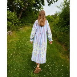 Sissel Edelbo - Elisabeth kjole - Bluebell stripes