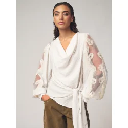 Gossia - Emilie bluse - Off-white