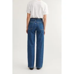 Basic Apparel - Enya Mid Blue Jeans - Mid Blue