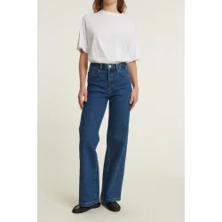 Basic Apparel - Enya Mid Blue Jeans - Mid Blue