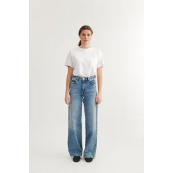 Basic Apparel - Enya Jeans - Stone Washed Denim 